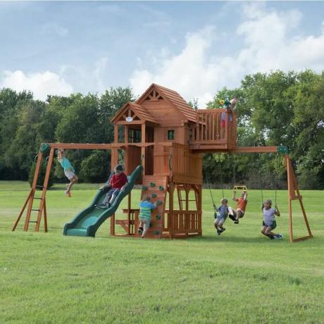 Skyfort II Cedar Swing Set