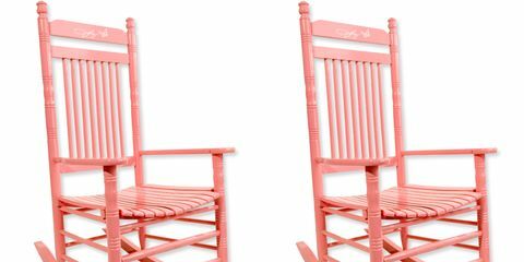 kreker bačva ružičasta stolica za ljuljanje