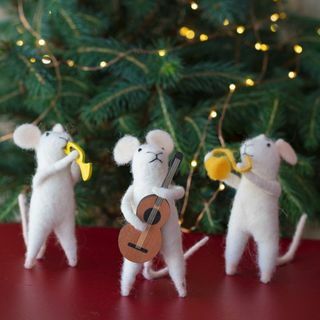 Glazbeni miševi ukras, set od 3 komada