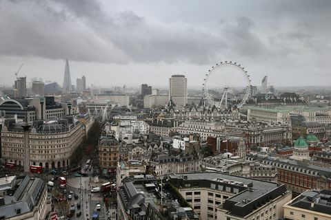 Opći pogledi londonskog Skylinea
