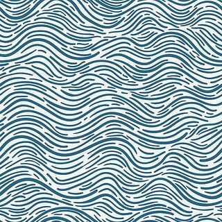 Ekološki prihvatljiva plava tapeta s apstraktnim valom
