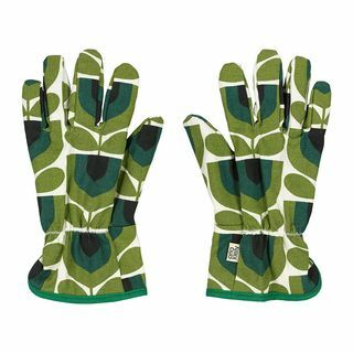 Zelene tiskane rukavice za lonce