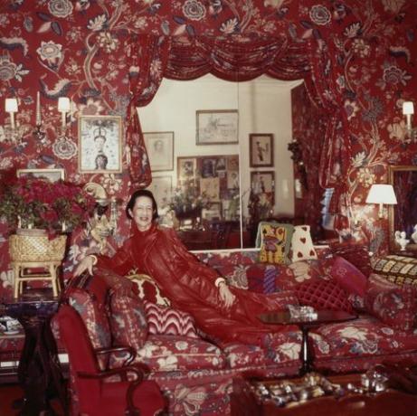 Diana Vreeland u svojoj crvenoj sobi