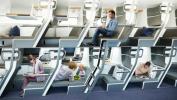 Ova sjedala za avion omogućuju vam ležanje i socijalnu distancu