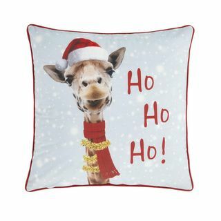 Catherine Lansfield Božićni jastuk ispunjen žirafom