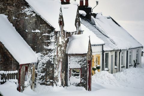 Snijeg u Škotskoj