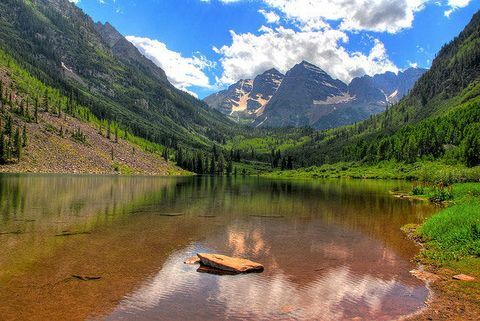 prekrasni jesenski pejzaži: zvona maruna, aspen, Colorado