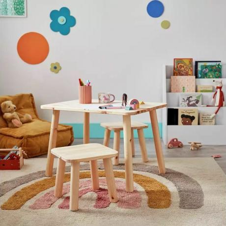 Habitat Kids Felix Pine Stol i 2 stolice