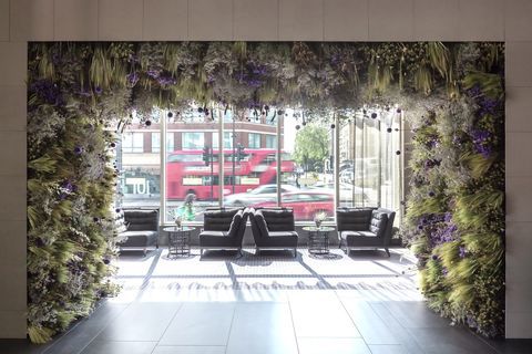 Pullman London St. Pancras - Chelsea-Flower Show nadahnuo je instalaciju na Meadowu