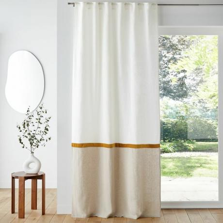 Onega x Velvet Linen i Velvet Hidden Tab Curtain