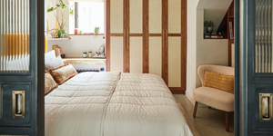 sjeverni london obnova podruma gostinjska spavaća soba boudoir