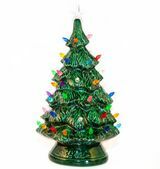 Pre-lit keramičko božićno drvce