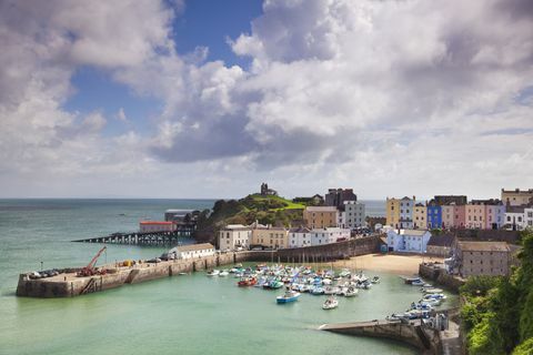 Tenby Wales popularna seoska odredišta u Velikoj Britaniji za 2018. godinu