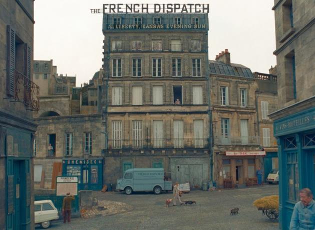 francuska otprema Wes Anderson proizvodnja scenografija mjesta snimanja