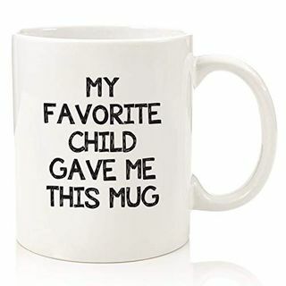 Smiješna šalica za kavu 'Moje omiljeno dijete'
