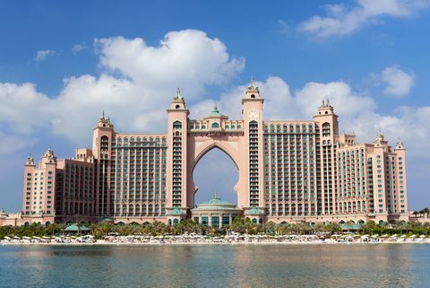 Hotel Atlantis smješten je na Palm Jumeirah u Dubaiju, Ujedinjeni Arapski Emirati