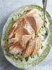 Recepcija Gabrielle Hamilton za grčki lososov pečeni losos s kremastim limunskim rižom