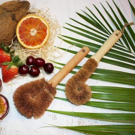 Četke za posuđe od kokosovih vlakana kuhinja bez plastike