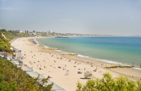 Plaža Bournemouth u Dorsetu