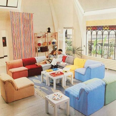 dnevne sobe tijekom 1980