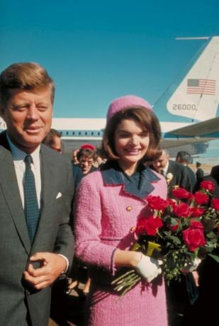 JFK i Jackie Kennedy u Dallasu