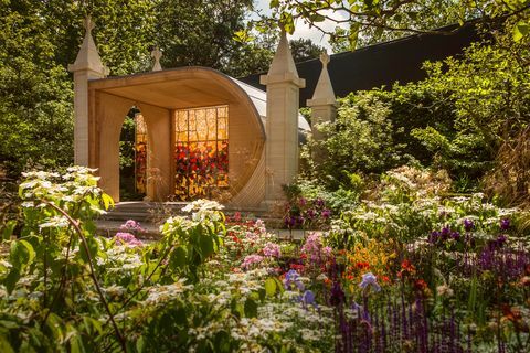 show vrt u showu cvijeća rhs chelsea, bog's County, vrt za yorkshire, koji je dizajnirao Matthew Wilson