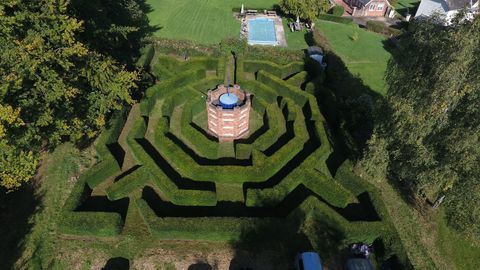 Portman Lodge - Durweston - Dorset - labirint - Savills