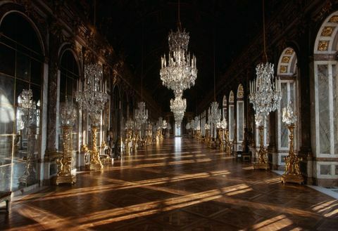 Dvorana zrcala, palača Versailles