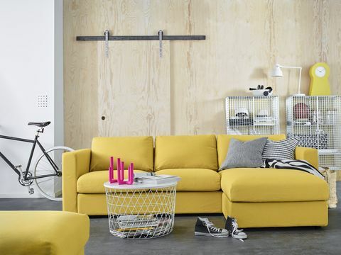 Ikea VIMLE sofa - žuta