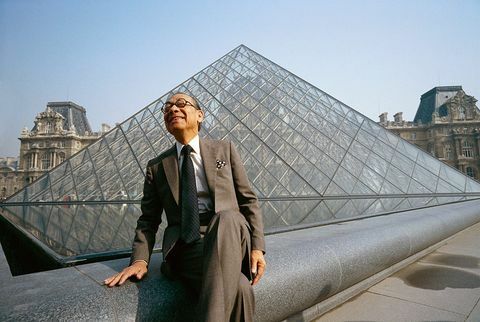 I. M. Pei u Louvre Pyramid