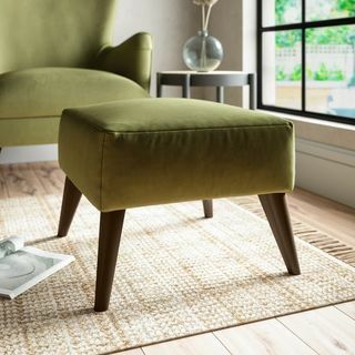 Marlow luksuzna baršunasta stolica za noge
