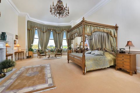 Dvorana Rangemore - krilo Edwarda VII - Istočni Staffordshire - spavaća soba - Humberts