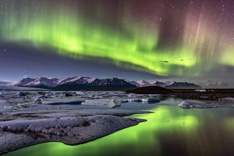 Aurora Borealis na Islandu
