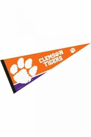 College Flags & Banners Co. Clemson Tigers Plamenac Puna veličina Felt