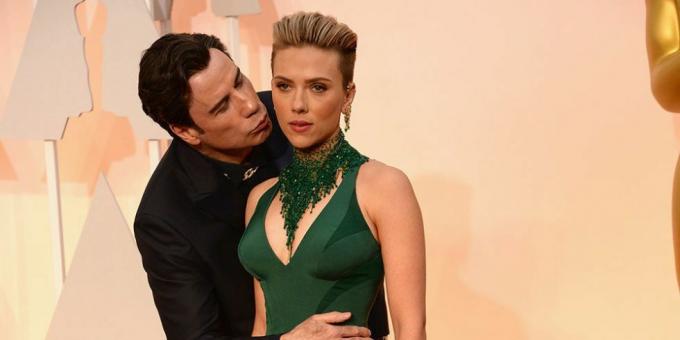 john travolta scarlet johansson dodjela oskara