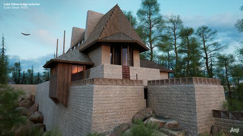 Frank lloyd wright prikazuje virtualne neizgrađene kuće domova