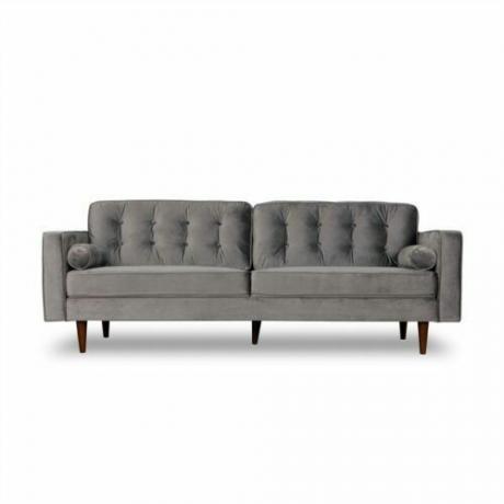 Harriet Tafted Velvet Sofa