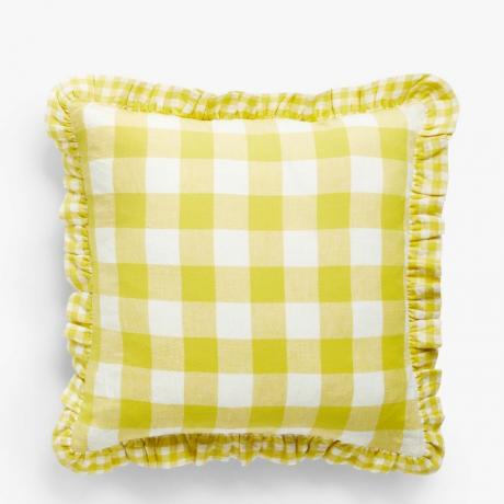 ANYDAY Gingham karirani jastuk