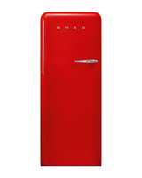 Smeg 9,22 cu ft. Frižider s toplim zamrzivačem, crveni