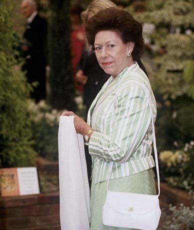 Princeza Margaret na izložbi cvijeća u Chelseaju 1995