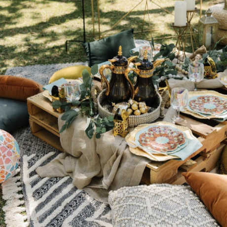 bajramski dekor za piknik
