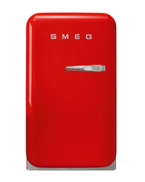 Smeg 1,5 cu ft. Kompaktni hladnjak, crveni