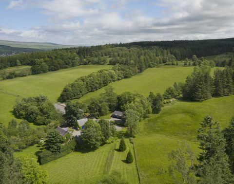 Wester Gartchonzie - Trossachs - Škotska - teren - Galbraith