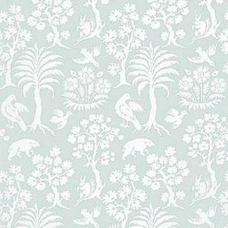 Schumacher Palm Damask Nebo pozadina