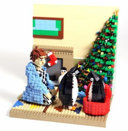 John Lewis božićne reklame rekreirane pomoću LEGO opeka.