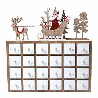 Adventski kalendar saonica Djeda Mraza