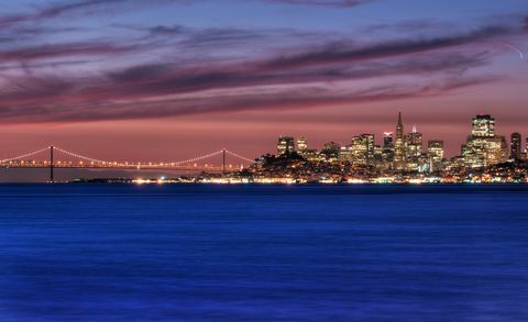 San Francisco, Kalifornija Skyline at Sunrise