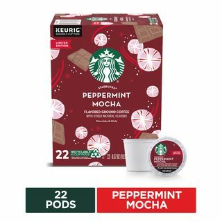 Mahune za kavu Star-Bucks Peppermint Mocha s okusom moke