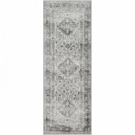 Fitz Oriental Carcoal Area Rug