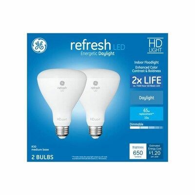 GE Refresh 65-W EQ LED Br30 žarulja s mogućnošću prigušivanja dnevnog svjetla (2 pakiranja)